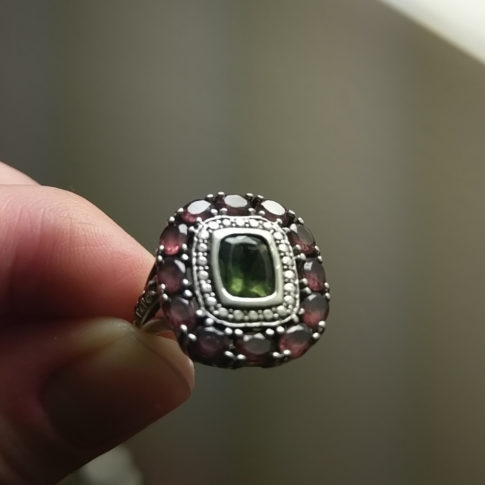 Most beautiful watermelon Tourmaline ring.